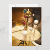 Traditionele handgemaakte messenmakerswerk met de briefkaart (Voorkant / Achterkant)