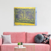 Traditionele Harbour Art Canvas Afdruk (Insitu (Woonkamer))