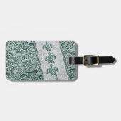 Traditionele Hawaïaanse tapa en honu Bagagelabel (Voorkant horizontaal)