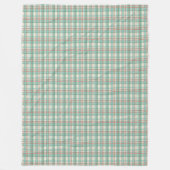 Traditionele Holiday Plaid Deken voor Gifting (Voorkant)