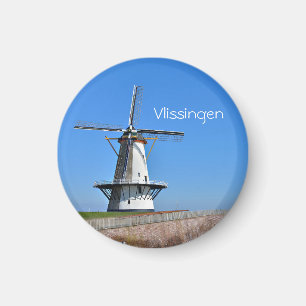 Traditionele Hollandse windmolen Magneet