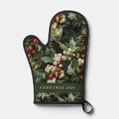 Traditionele Holly gepersonaliseerd Ovenwant (Voorkant)
