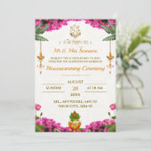 Traditionele housewarming Kaart (Staand voorkant)