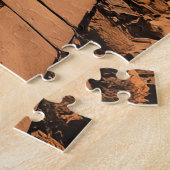 Traditionele houten boten legpuzzel (Zijkant)