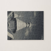 Traditionele houten Russische orthodoxe kerk Legpuzzel (Horizontaal)