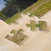 Traditionele houten Russische orthodoxe kerk Legpuzzel (Zijkant)