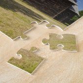 Traditionele houten Russische orthodoxe kerk Legpuzzel (Zijkant)