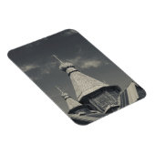 Traditionele houten Russische orthodoxe kerk Magneet (Rechterzijde)