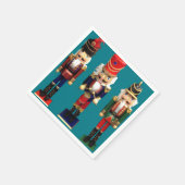 Traditionele houten waskraker figuren servetten (Hoek)