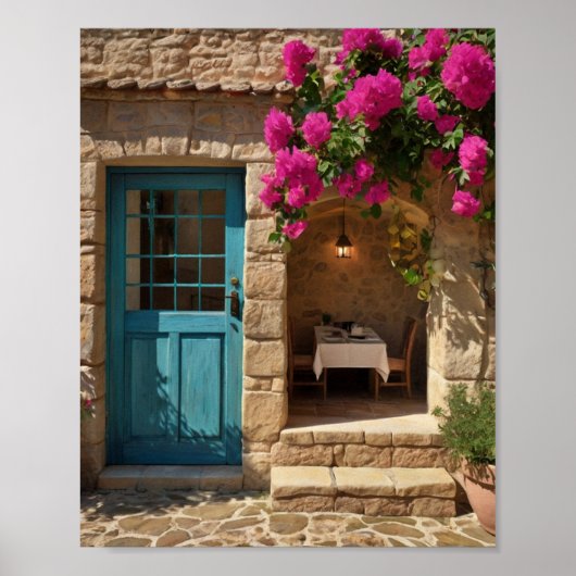 Traditionele Huis Poster (Voorkant)