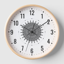 Traditionele Huisdecoratie - Minimalistisch Wit Grote Klok