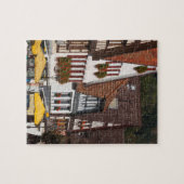 Traditionele huizen in Duitsland Legpuzzel (Horizontaal)