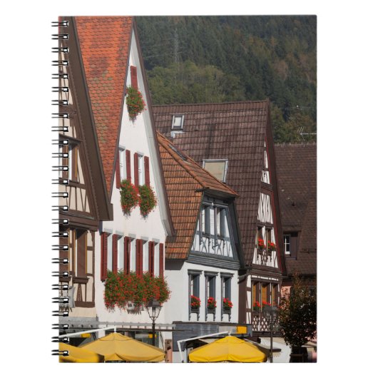 Traditionele huizen in Duitsland Notitieboek (Voorkant)