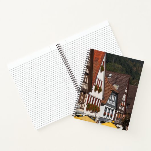 Traditionele huizen in Duitsland Notitieboek (Binnen)