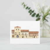 Traditionele huizen. Santillana del Mar Briefkaart (Staand voorkant)