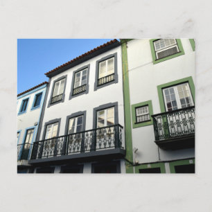 Traditionele huizen: Terceira, Azoren Briefkaart
