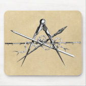 Traditionele hulpmiddelen voor het maken van archi muismat (Voorkant)