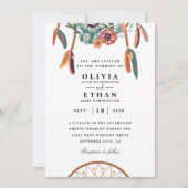 Traditionele huwelijksuitnodigingen in Navajo Kaart (Voorkant)