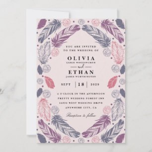 Traditionele huwelijksuitnodigingen in Navajo Kaart