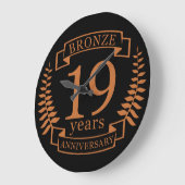 Traditionele huwelijksverjaardag Bronze 19 jaar Grote Klok (Hoek)