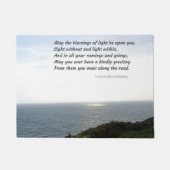 Traditionele Ierse "Blessing Doormat" Deurmat (Voorkant)