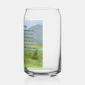 Traditionele Ierse Blessing Valley Regenboog Blikvorm Glas (Links)