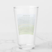 Traditionele Ierse Blessing Valley Regenboog Glas (Achterkant)