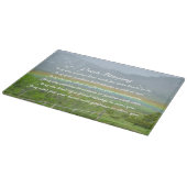 Traditionele Ierse Blessing Valley Regenboog Snijplank (Hoek)