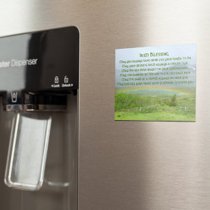 Traditionele Ierse Blessing Valley regenboogmagnee