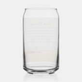 Traditionele Ierse Gouden Tarwe Velden Blikvorm Glas (Achterkant)