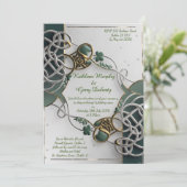 Traditionele Ierse Keltische Motieven & Patroon Kaart (Staand voorkant)