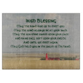 Traditionele Ierse Zegen Gouden Tarwevelden Snijplank (Voorkant)