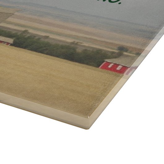 Traditionele Ierse Zegen Gouden Tarwevelden Snijplank (Hoek)