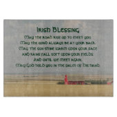 Traditionele Ierse Zegen Gouden Tarwevelden Snijplank (Voorkant)