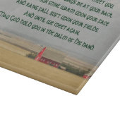 Traditionele Ierse Zegen Gouden Tarwevelden Snijplank (Hoek)