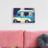 Traditionele  ijskauwtruck canvas afdruk (Insitu (Woonkamer))