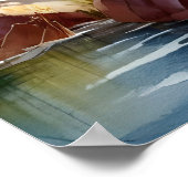 Traditionele Indiaanse cultuur met onze Tepee Poster (Hoek)