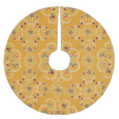 Traditionele Indiase damast, naadloos patroon. Kerstboom Rok (Voorkant)