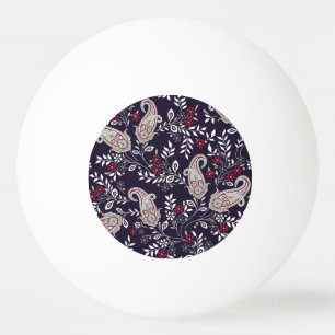Traditionele Indiase paisley, naadloos patroon. Pingpongbal