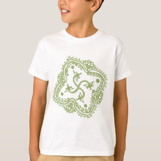 Traditionele Indiase stijl Mandana T-shirt