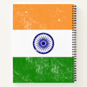 Traditionele Indiase vlag Recipe Cookbook Notitieboek (Achterkant)