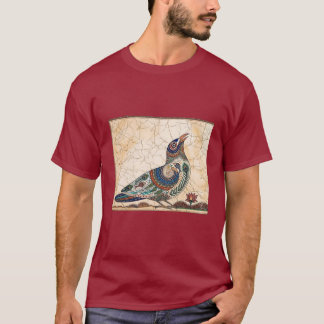 Traditionele Indiase volksvogelkunst - Spirituele  T-shirt