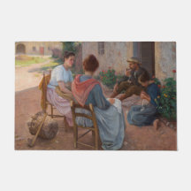 Traditionele Italiaanse familie ( Italië)