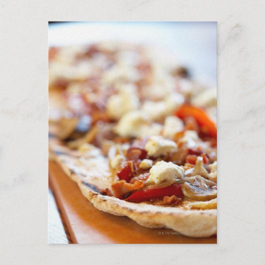 Traditionele Italiaanse pizza Briefkaart (Voorkant)