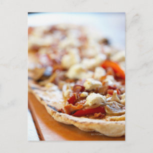 Traditionele Italiaanse pizza Briefkaart