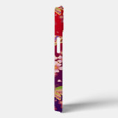 Traditionele Japanse Asanoha-afdrukken rood en Paa Case-Mate iPhone Case (Achterkant / Rechts)