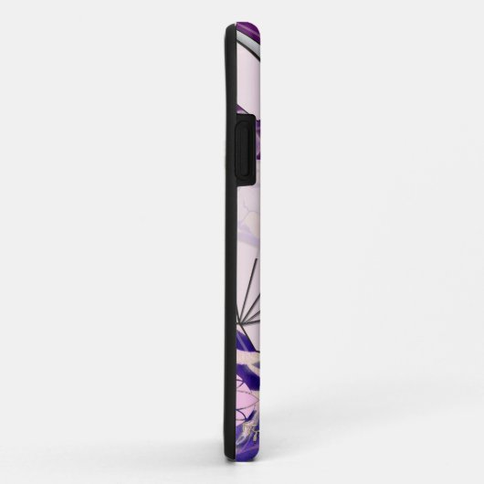 Traditionele Japanse fans AANGEPASTE NAAM Case-Mate iPhone Case (Achterkant/rechts)