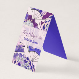 Traditionele Japanse fans ART EVENT Visitekaartje