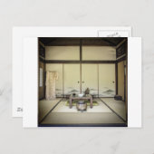 Traditionele Japanse kamer Briefkaart (Voorkant / Achterkant)