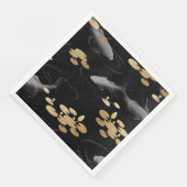 Traditionele Japanse karper Papieren servet (Hoek)